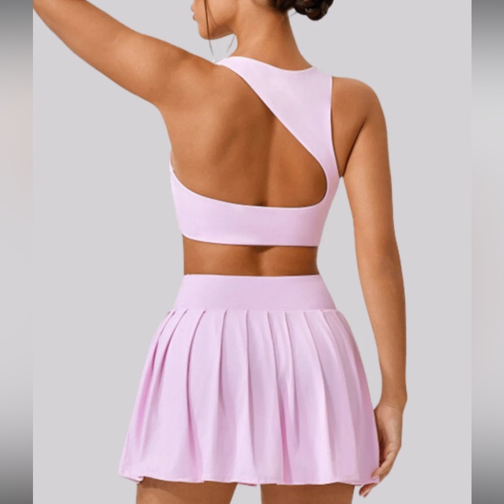 Pink Cross-Back Top 💞